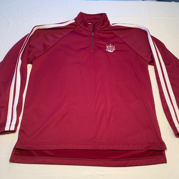 Augusta Sportswear Other - Augusta Sportswear Red 1/4 Zip Athletic Pullover Sweatshirt Men’s Medium